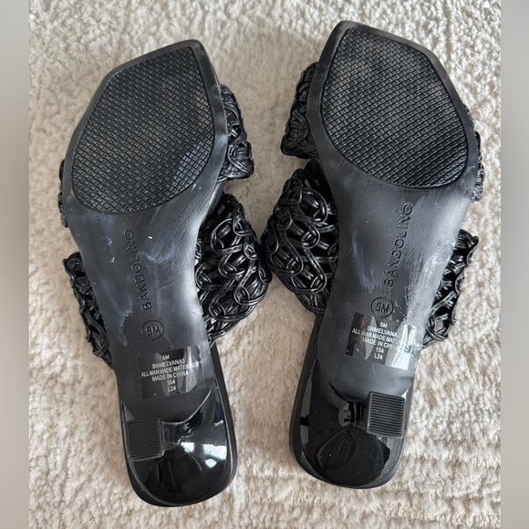 Bandolino Black Women's Heeled Sandals - Picture 10 of 12